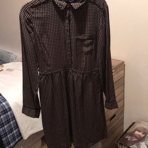 Madewell Long Sleeve Shirt dress